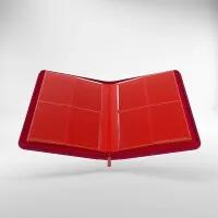 Gamegenic Zip-Up 4-Pocket Red Card Album