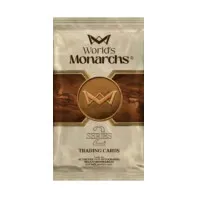 Collectible Cards from History 2026 World's Monarchs Booster Pack
